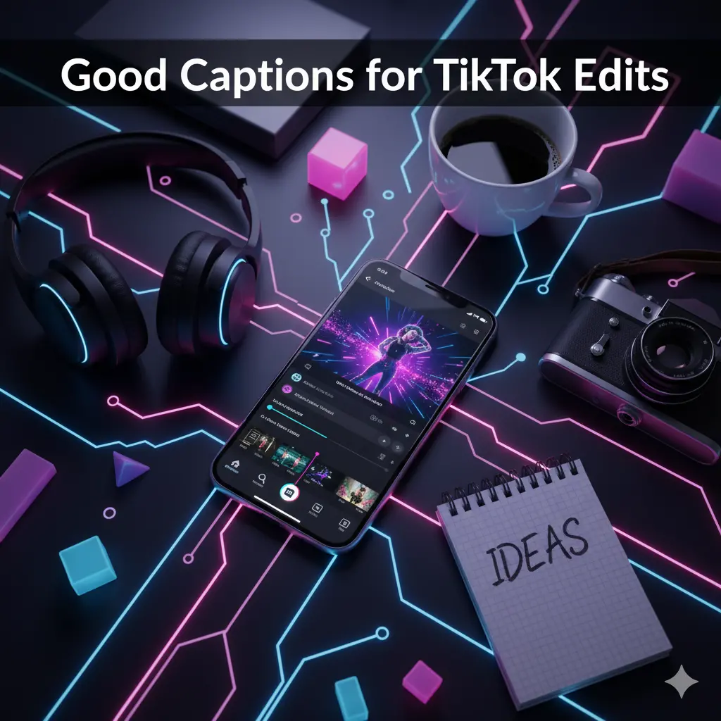 Good Captions for TikTok Edits