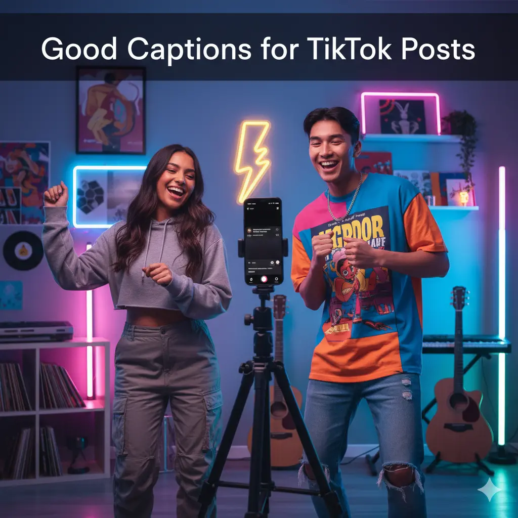 Good Captions for TikTok Posts