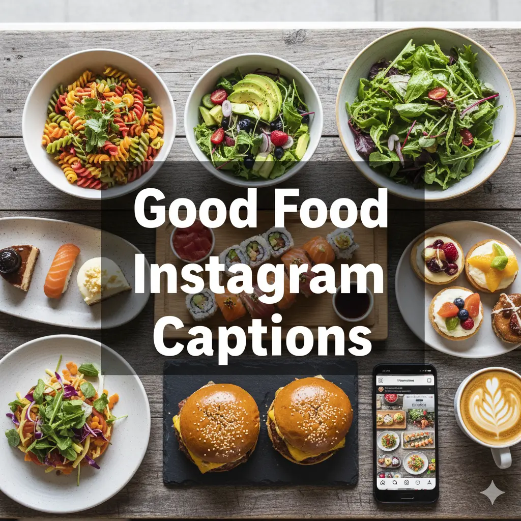 Good Food Instagram Captions