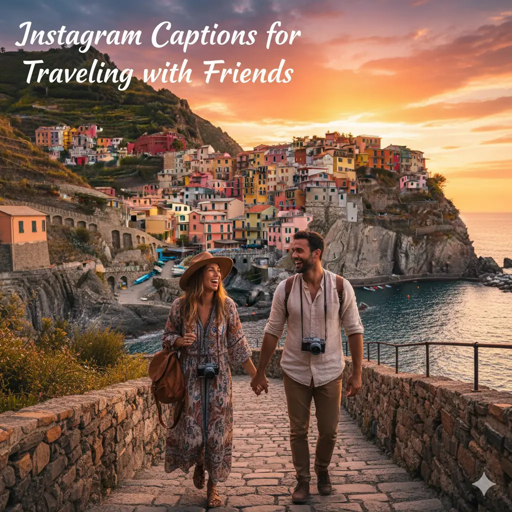 Instagram Captions for Traveling with Friends