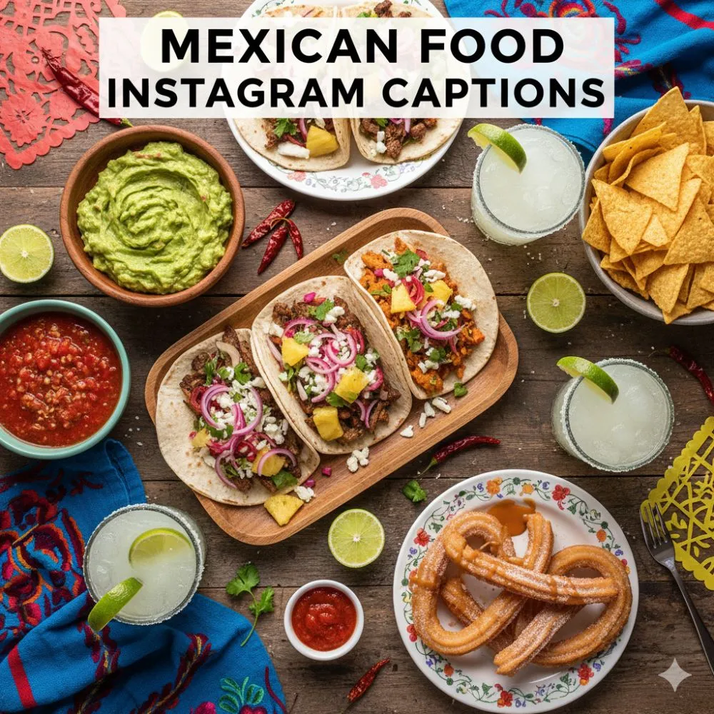 Mexican Food Instagram Captions