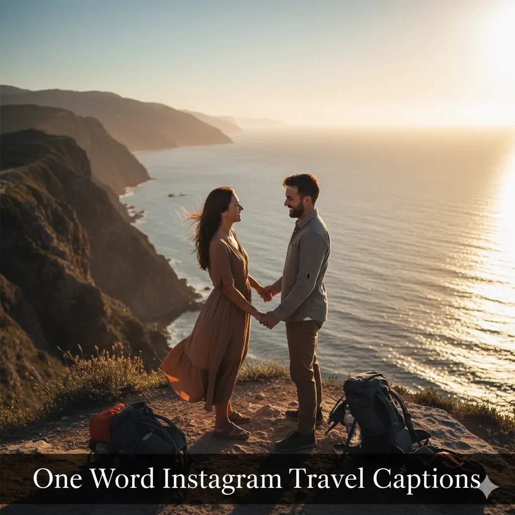 One Word Instagram Travel Captions