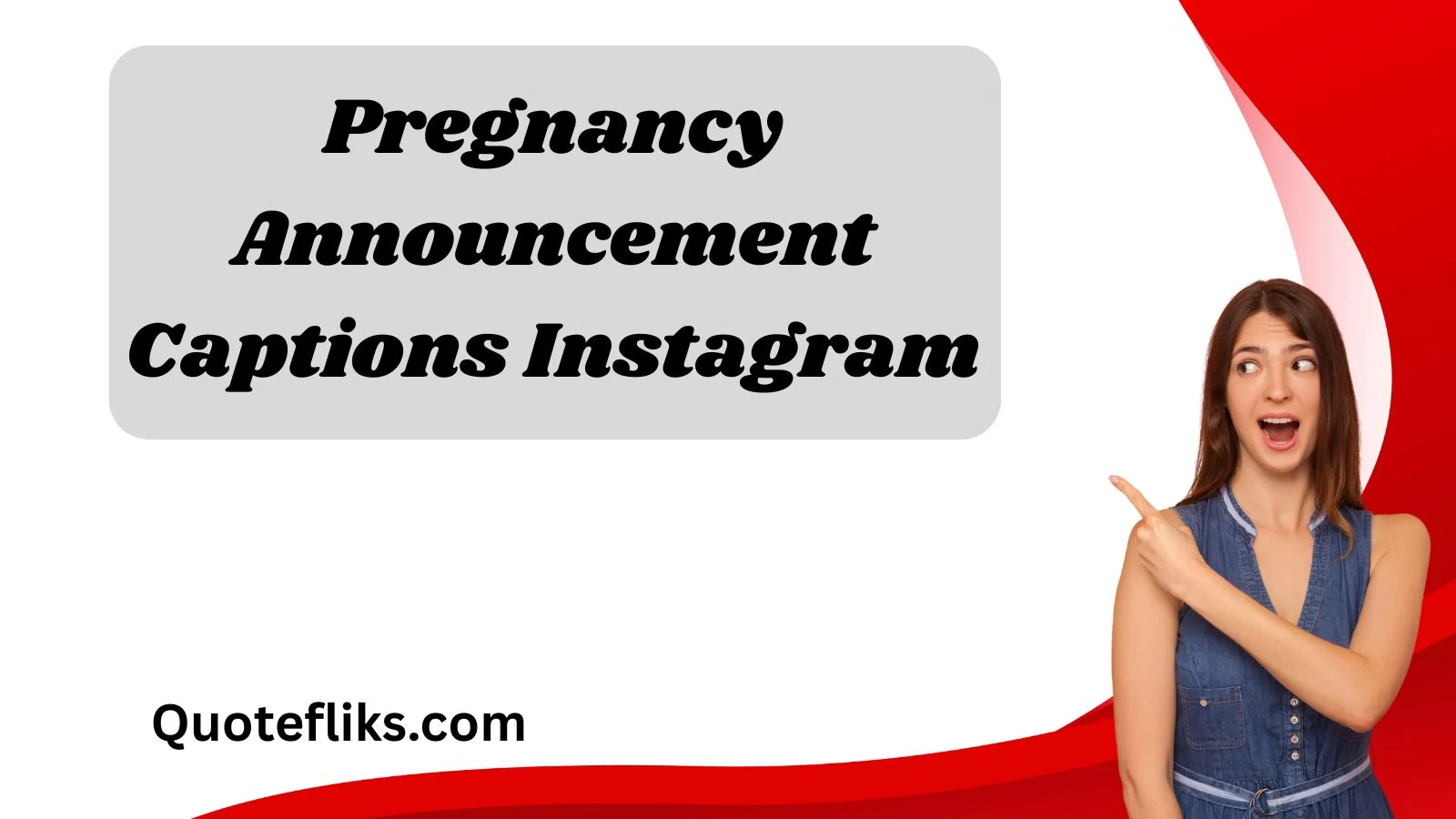 Pregnancy Announcement Captions Instagram