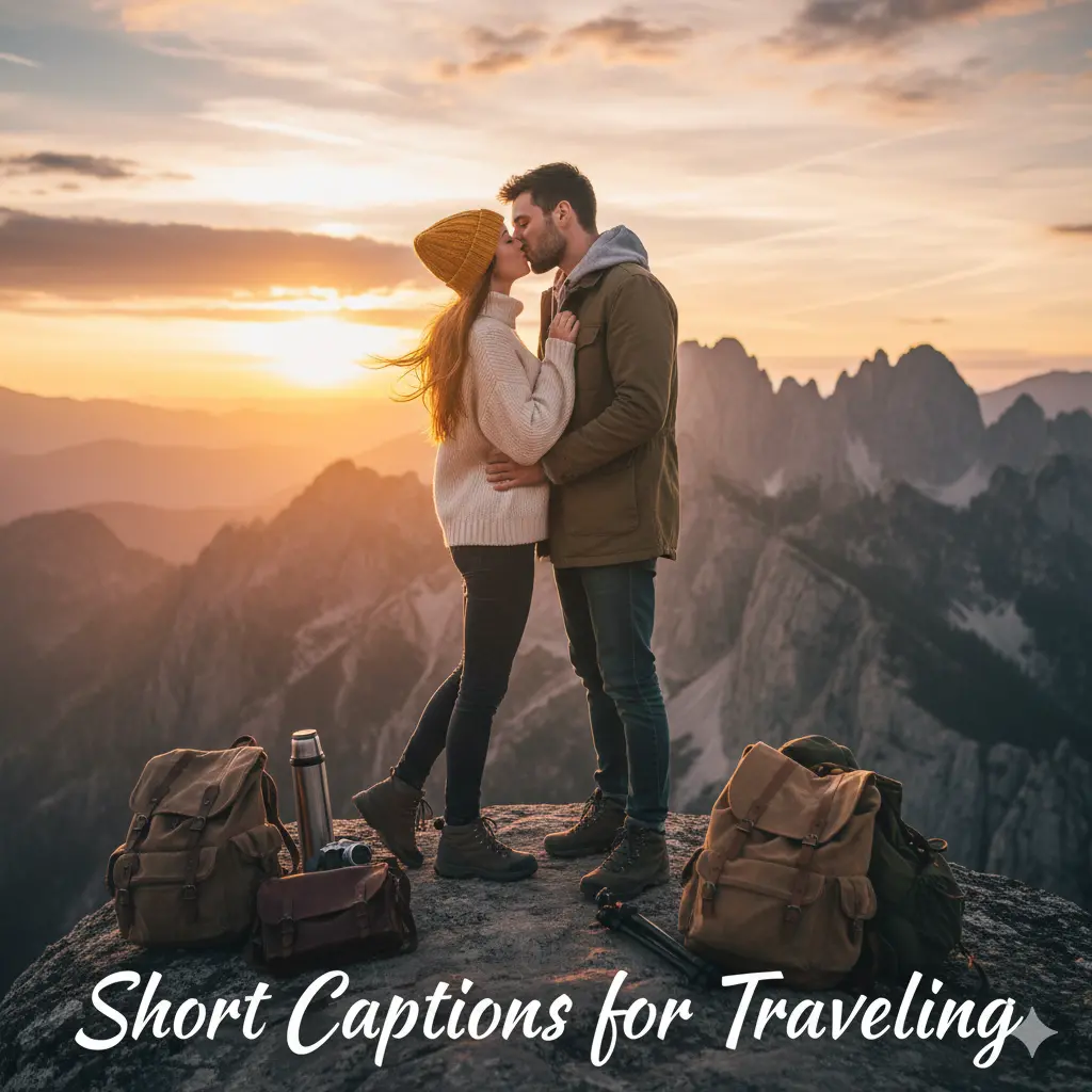 Short Captions for Traveling