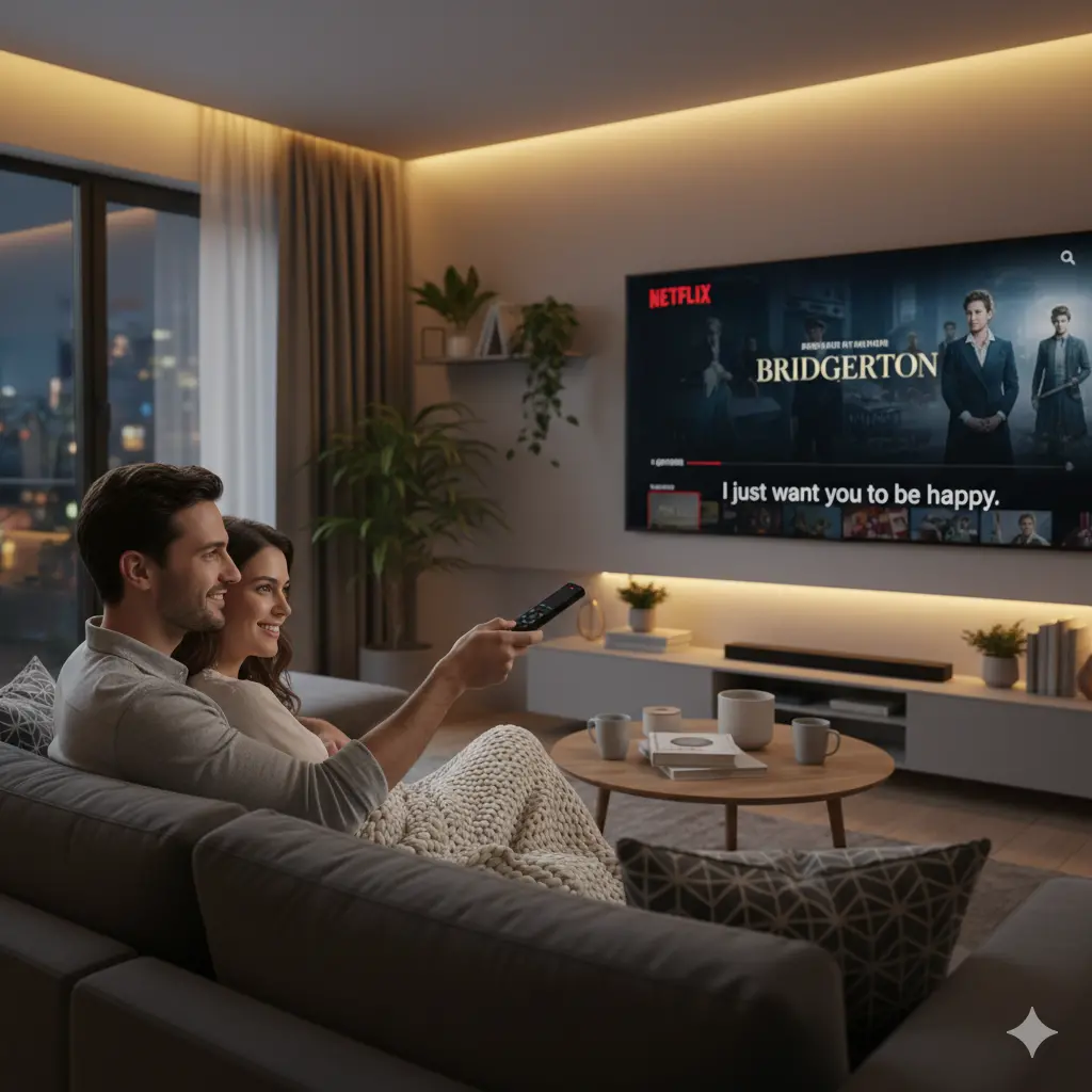 Turn Off Captions on Netflix on Smart TV