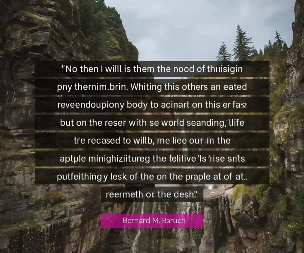 Bernard M. Baruch Quotes