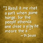 Dr. Seuss Quotes