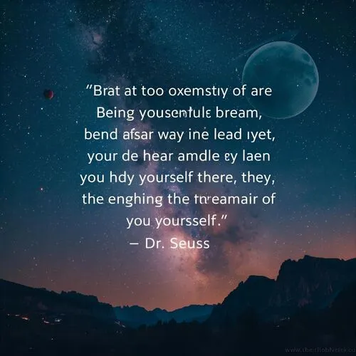Dr. Seuss Quotes about Being Yourself