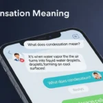 Condensation Meaning in Chat