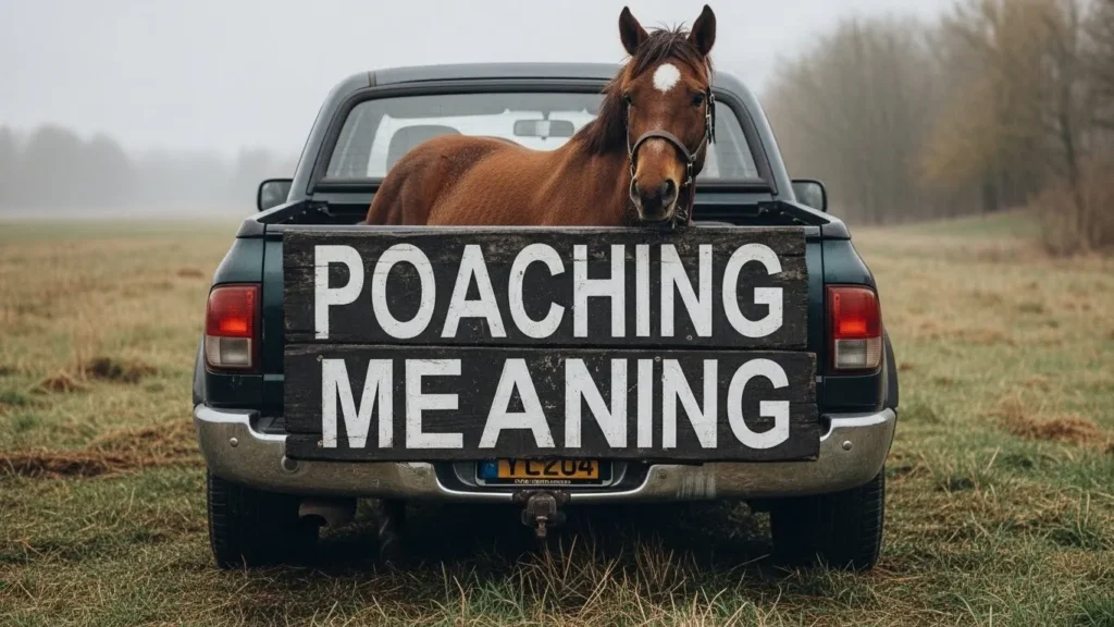Poaching Meaning