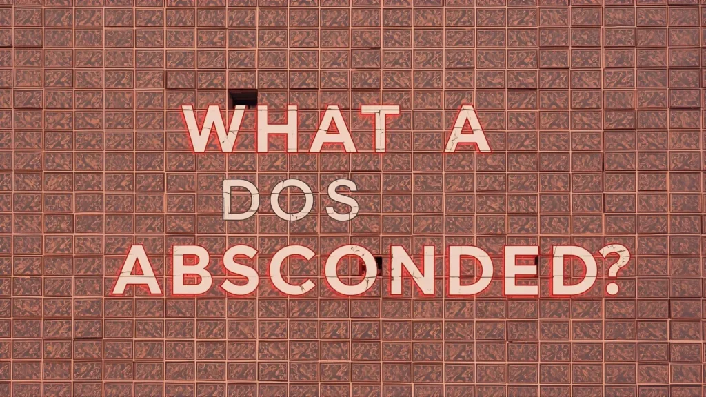 what does absconded mean