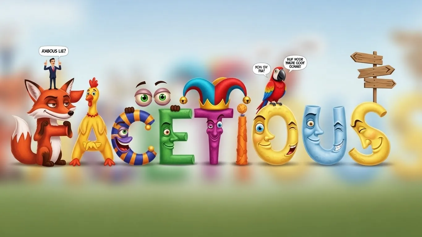 What Does Facetious Mean