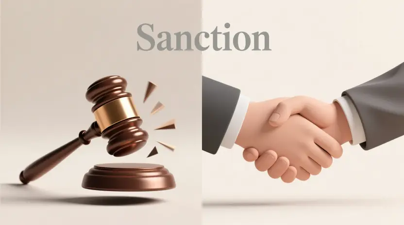 what does sanction mean